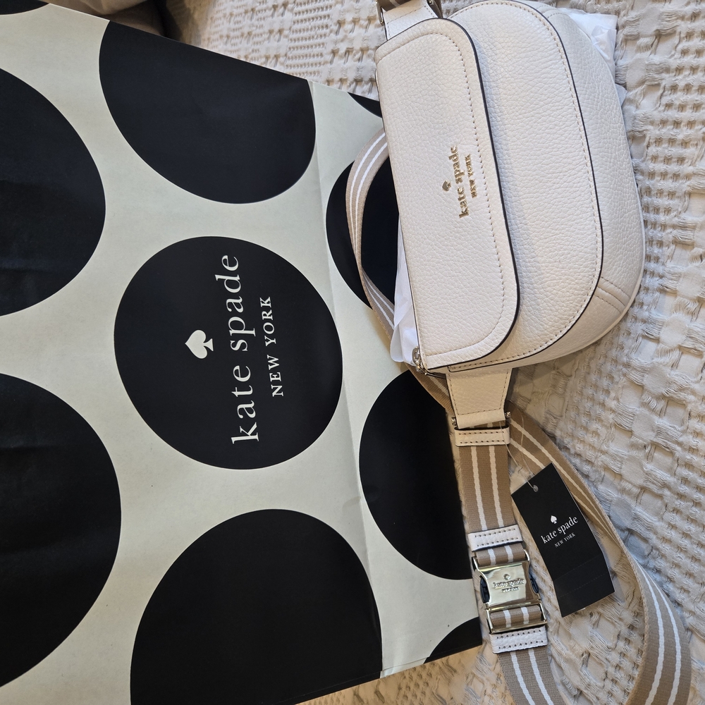 Kate Spade White Crossbody Bag
